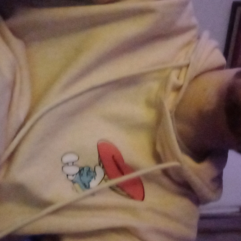 Mens small Smurf sweatshirt